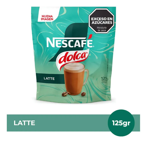 PACK X4 CAFE NESCAFE DOLCA INSTANTANEO LATTE 125G