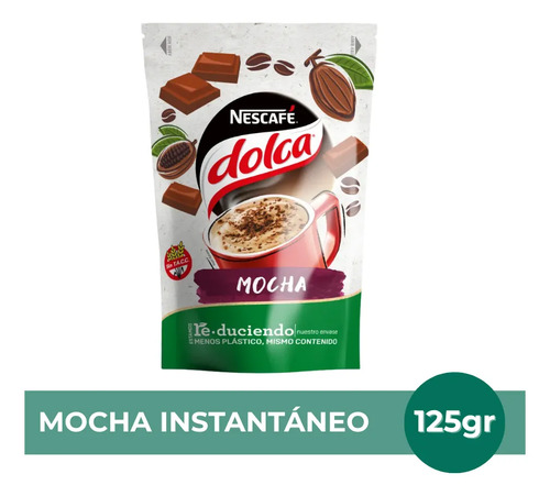 PACK X4 CAFE NESCAFE DOLCA MOCHA 125G
