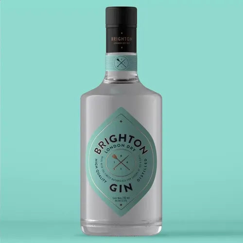 COMBO GIN BRIGHTON 700ML + 4 VASOS POLIPAPEL - PERNOD