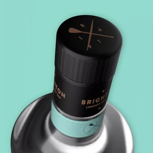 COMBO GIN BRIGHTON 700ML + 4 VASOS POLIPAPEL - PERNOD