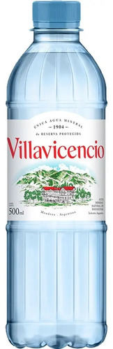 AGUA VILLAVICENCIO MINERAL SIN GAS 500ML
