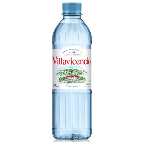 PACK X12 AGUA VILLAVICENCIO MINERAL SIN GAS 500ML
