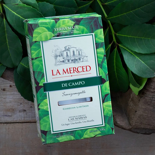 PACK X3 YERBA MATE LA MERCED DE CAMPO 500G
