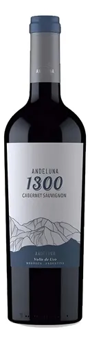PACK X12 VINO ANDELUNA 1300 CABERNET SAUVIGNON 750ML
