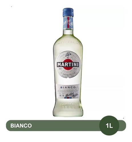 PACK X6 APERITIVO MARTINI BIANCO 1 LITRO