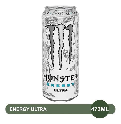PACK X24 BEBIDA ENERGIZANTE MONSTER ENERGY ULTRA 473ML SIN AZUCAR