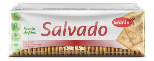 PACK X3 GALLETITAS GRANIX SALVADO 240G