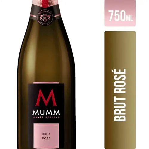 CHAMPAGNE MUMM BRUT ROSE 750ML- PERNOD