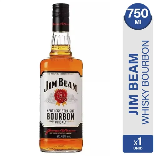 WHISKY JIM BEAM WHITE 750ML