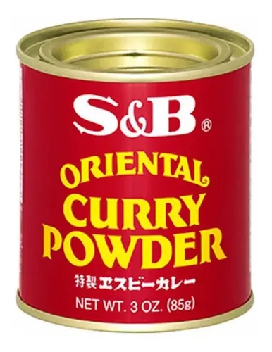 CURRY S&B EN POLVO POWDER ORIENTAL 85G