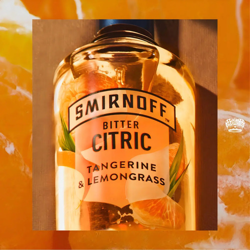 SMIRNOFF CITRIC TANGERINE & LEMONGRA 700ML