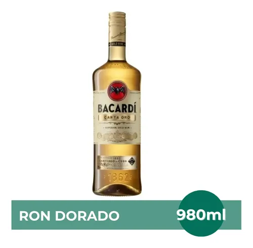 RON BACARDI ORO 980 CC