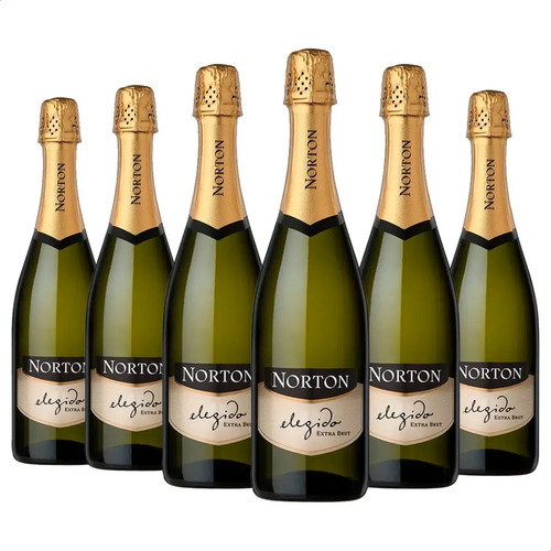 PACK X6 CHAMPAGNE NORTON EXTRA BRUT 750ML