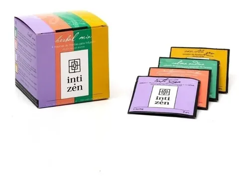 TE INTI ZEN HERBAL MIX TISANAS BLEND 15 SAQUITOS 15X2G