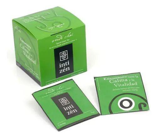 TE INTI ZEN VERDE CHAI SAQUITOS 15 SAQUITOS X2G