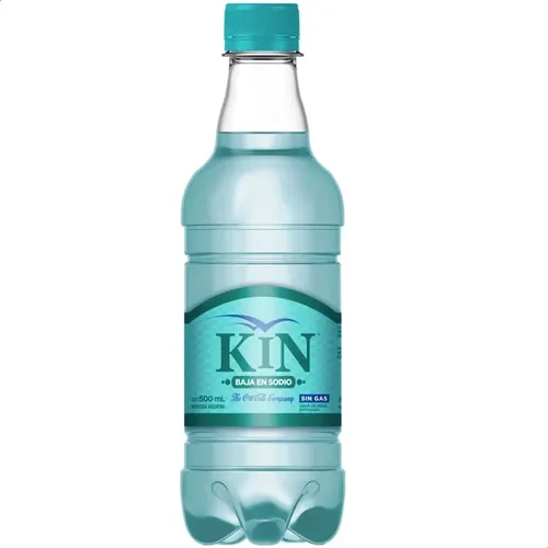 PACK X6 AGUA DE MESA MINERAL KIN SIN GAS 500ML