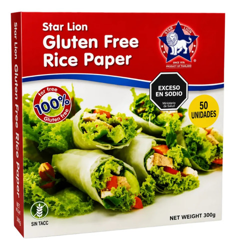 PAPEL DE ARROZ STAR LION 300G