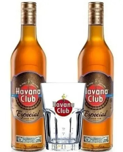 COMBO X3 RON HAVANA CLUB AÑEJO X2 + VASO