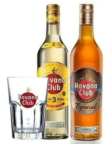 COMBO X3 HAVANA AÑEJO 3 AÑOS + ESPECIAL + VASO
