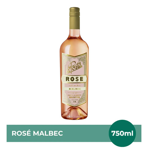 VINO LA POSTA ROSE MALBEC 750ML