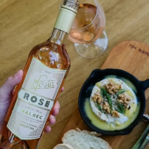PACK X6 VINO LA POSTA ROSE MALBEC 750ML