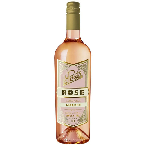 PACK X6 VINO LA POSTA ROSE MALBEC 750ML