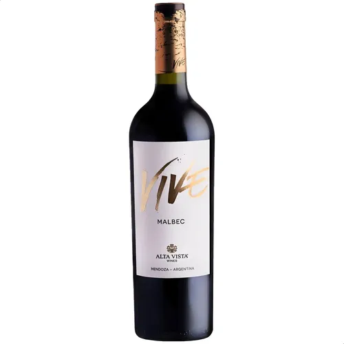PACK X12 VINO ALTA VISTA VIVE MALBEC 750ML