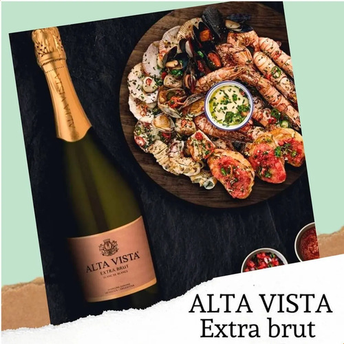 CHAMPAGNE ALTA VISTA EXTRA BRUT ROSE 750ML