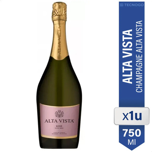 CHAMPAGNE ALTA VISTA EXTRA BRUT ROSE 750ML