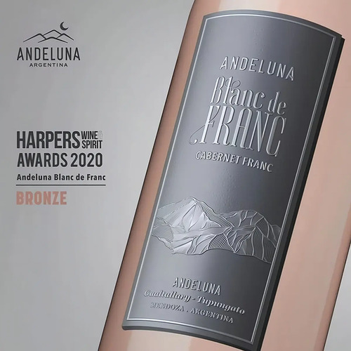 VINO ANDELUNA BLANC DE FRANC CABERNET FRANC 750ML