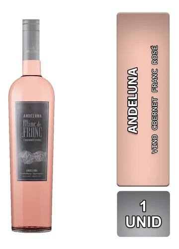 VINO ANDELUNA BLANC DE FRANC CABERNET FRANC 750ML