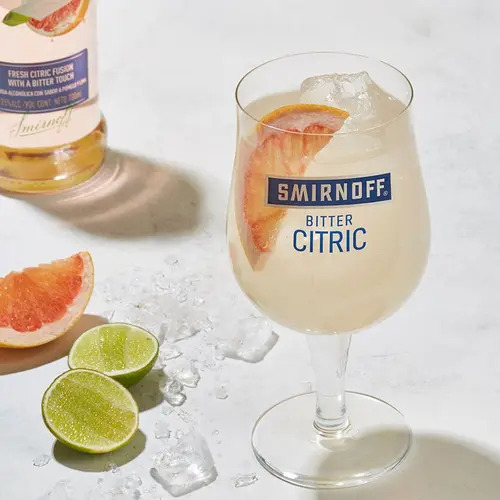 PACK X6 VODKA SMIRNOFF BITTER CITRIC GRAPEFRUIT & LIME 700ML