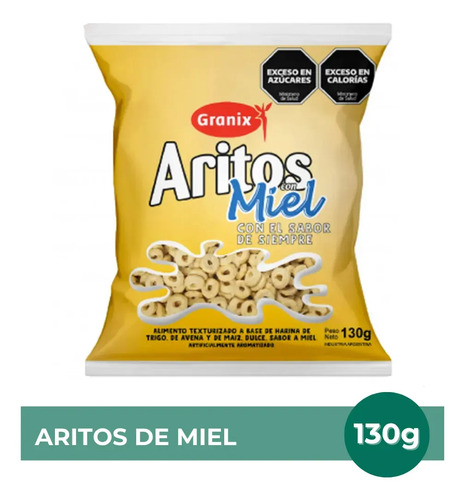 CEREAL GRANIX ARITOS CON MIEL 130G