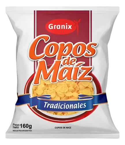 PACK X6 CEREAL GRANIX COPOS DE MAIZ TRADICIONALES 160G