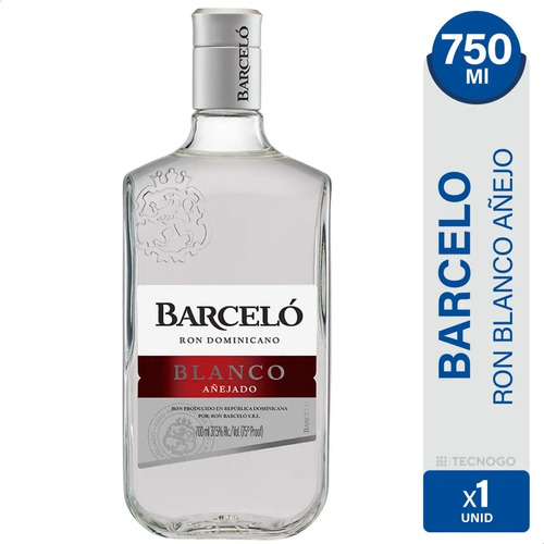 RON BARCELO BLANCO AÑEJADO 700ML