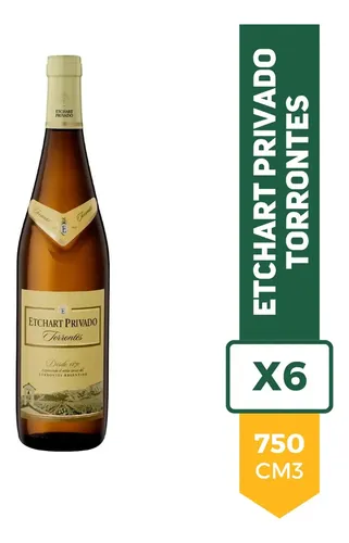 PACK X6 VINO ETCHART PRIVADO TORRONTES 750 ML