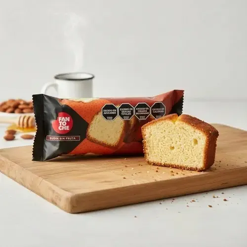 BUDIN FANTOCHE SIN FRUTAS 220G X3UNID
