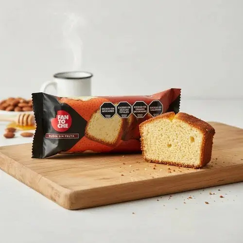 BUDIN FANTOCHE SIN FRUTAS 220G X6UNID