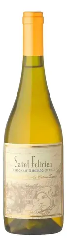 VINO SAINT FELICIEN CHARDONNAY ROBLE 750ML