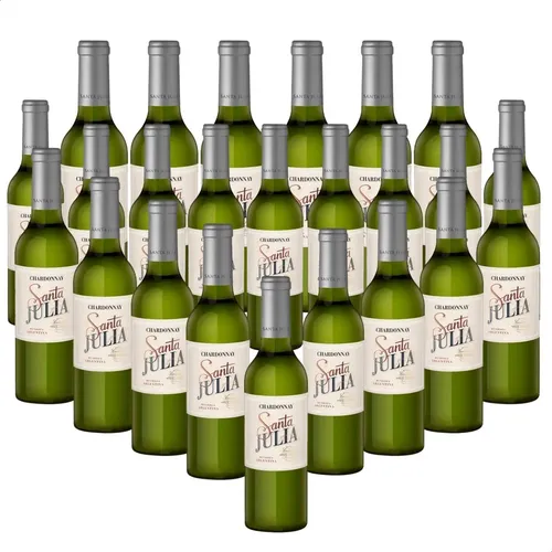 PACK X24 VINO SANTA JULIA CHARDONNAY 375ML