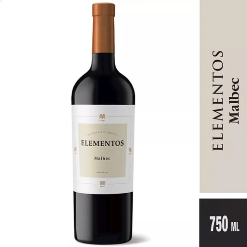 VINO ELEMENTOS MALBEC 750ML
