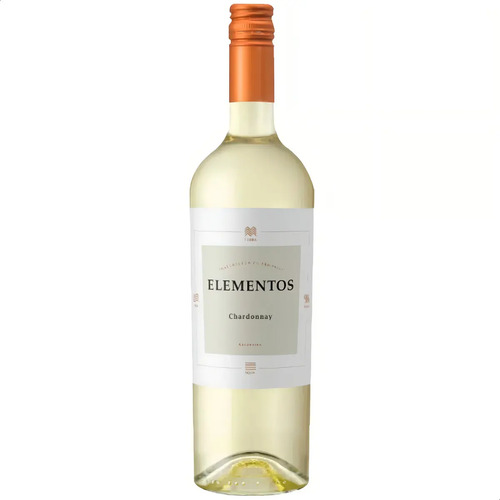 PACK X12 VINO ELEMENTOS CHARDONNAY 750ML