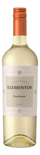 PACK X12 VINO ELEMENTOS CHARDONNAY 750ML
