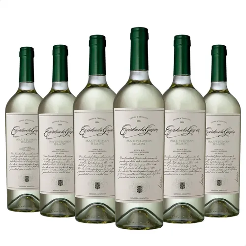 PACK X6 VINO ESCORIHUELA GASCON SAUVIGNON BLANC 750ML