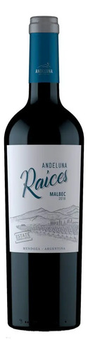 PACK X6 VINO ANDELUNA RAICES MALBEC 750ML