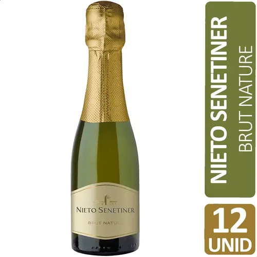 PACK X12 CHAMPAGNE NIETO SENETINER BRUT NATURE 187ML