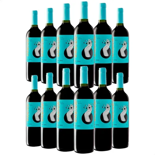 PACK X12 VINO OMNIUM MALBEC 750ML