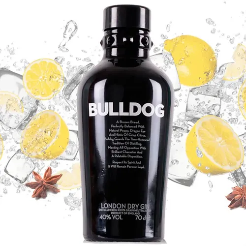 COMBO GIN BULLDOG 700ML + BOTANICOS INDOMITA TERRA