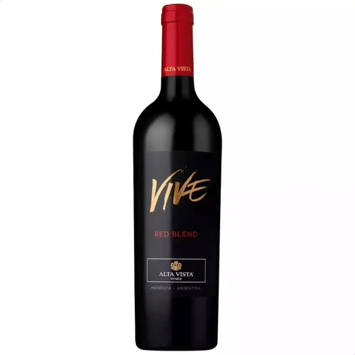 COMBO X6 VINO ALTA VISTA VIVE MALBEC + VIVE RED BLEND 750ML