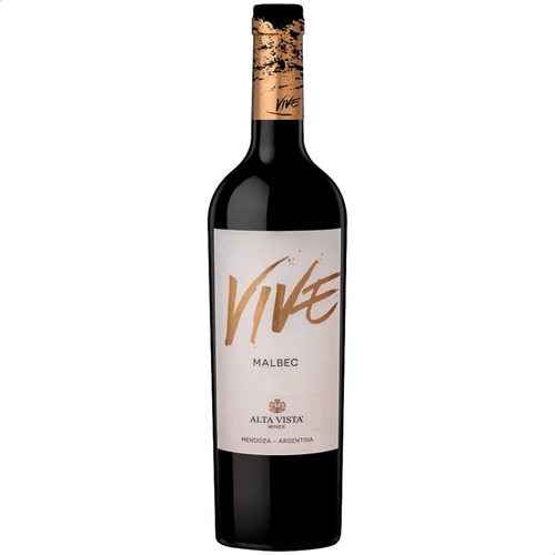COMBO X12 VINO ALTA VISTA VIVE MALBEC + VIVE RED BLEND 750ML